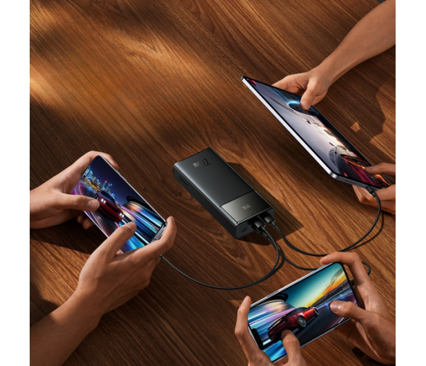 Baseus EnerFill FP41 30000mAh 22.5W z kablem Simple 30cm czarny - 1508778 - zdjęcie 3